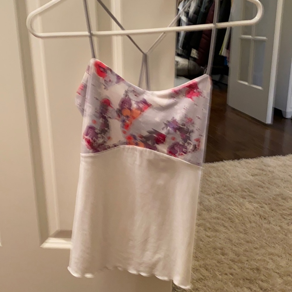 Denise Cronwall tennis top. Matches outfit listed